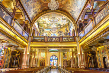 Obraz premium interior of egypt mosque