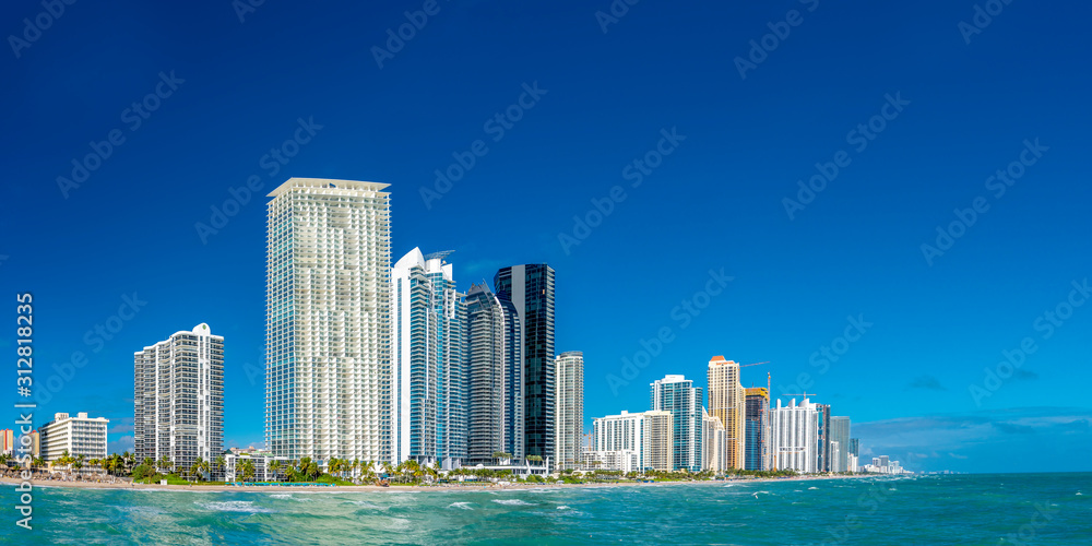 Wall mural Sunny isles