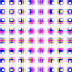 Abstract Geometric Plaid Dots  Vector Fabric Pattern Texture 