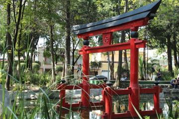 Fototapeta na wymiar Parque Masayoshi Ōhira