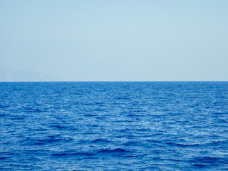 blue sea and sky