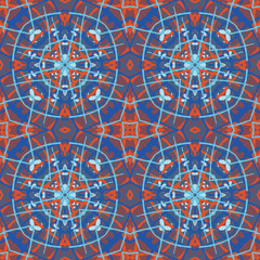 Seamless geometric pattern. Repeating texture for printing on wrapping paper, fabric, posters. Abstract background