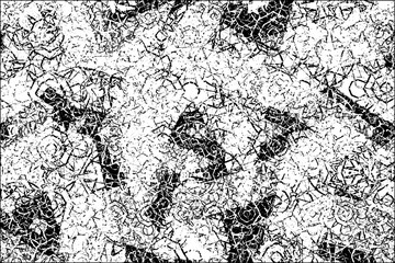 Naklejka premium Grunge black and white. Abstract texture