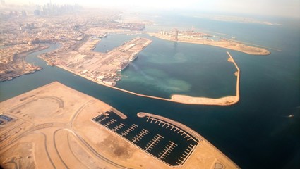 Dubaj - Port - Zatoka Perska - Gulf - Dubay - obrazy, fototapety, plakaty