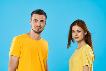 Fototapeta premium portrait of happy couple