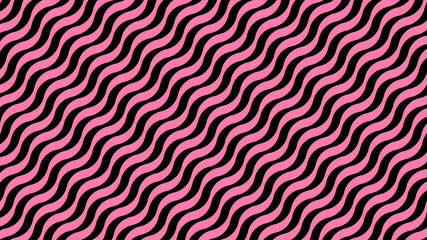 Futuristic minimal cover template. Fashionable layout with diagonal wavy stripes. Minimalistic abstract hypnotic pattern. The illusion of movement.