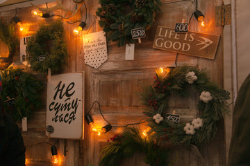  Christmas decor at the fair