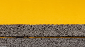 Fireproof Adhesive Auto Sound Insulation Sponge. Acoustic sponge - Acoustic foam