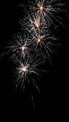 Fototapeta premium Silvester Feuerwerk RGB 