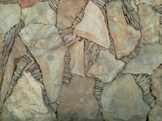 old texture stone wall brick background