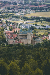 Obraz premium Castle in Slovak city named Bojnice