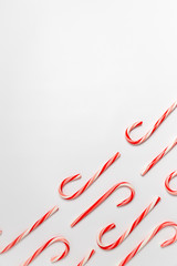 merry christmas candy cane background
