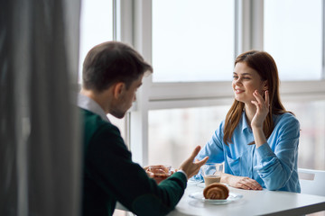 business people shaking hands finishing up meeting