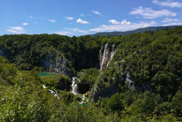 Water fall Plitvice Croatia