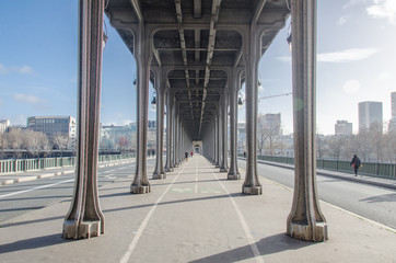 Pont de Bir-Hakim, Paris, France