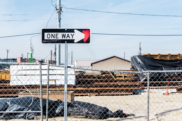 One way