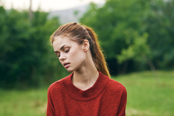 portrait of young woman