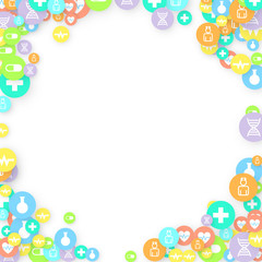 Pharmacy Background. Clinic Backdrop.