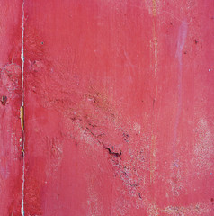 Obraz premium Wooden texture with red paint