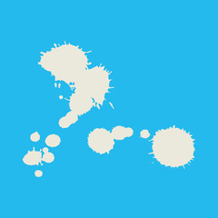 Splash MILK vector illustration Background design template