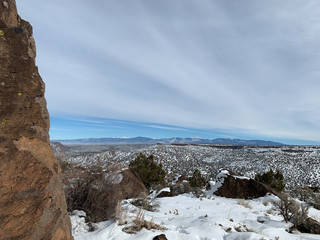 Snowy Canyon in White Rock, NM