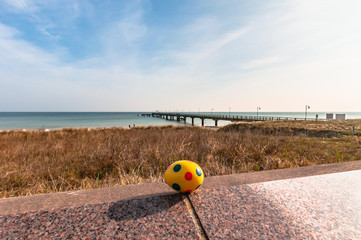 Ostereier in den D&uuml;nen, Nordstrand G&ouml;hren auf R&uuml;gen