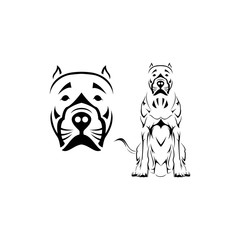 dog animal logo