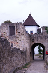 Castle ruins in czech republic