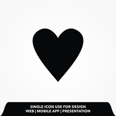 like sign icon design vector illustration