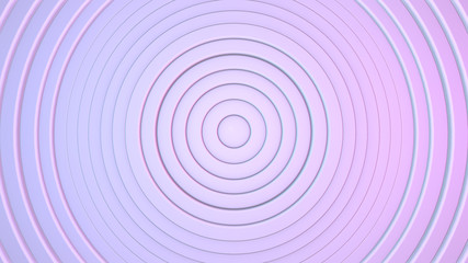 Abstract graphic background and texture, pink circles, blue gradient, spheres, layers. Science and technology, metallic effect. Place for text.