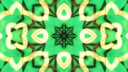 Kaleidoscope Mandala Art Design Abstract Background