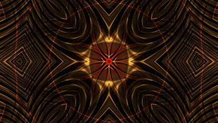 Kaleidoscope Mandala Art Design Abstract Background
