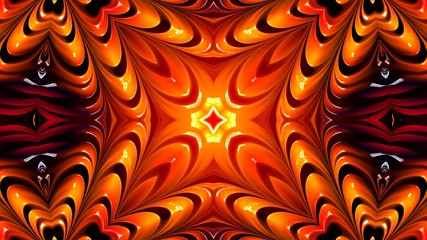 Kaleidoscope Mandala Art Design Abstract Background