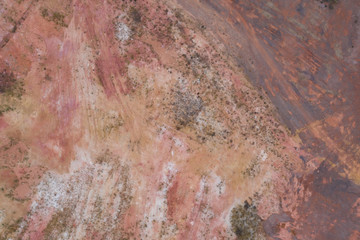 Aerial red sandy landform background texture