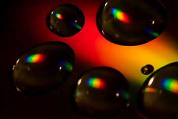 abstract background with balls