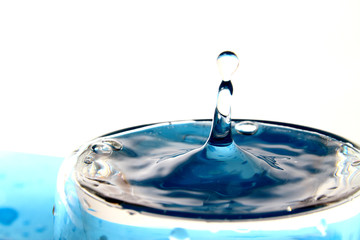 Water droplet background