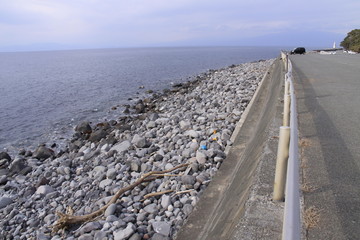 西伊豆　戸田　御浜崎　ゴロタ