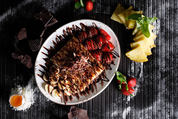 wonderful banana chocolate