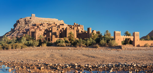Ait Benhaddou is the best preserved of the traditional Ksars and UNESCO world heritage since 1987...