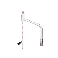 lab or Empty Adapter for chemistry laboratory isolated on a white background.