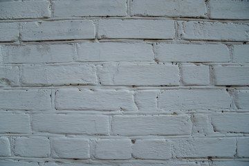 white brick wall copy space