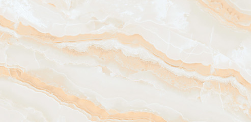 Polished onyx marble with high-resolution, brown-white tone emperador marble, natural breccia stone...
