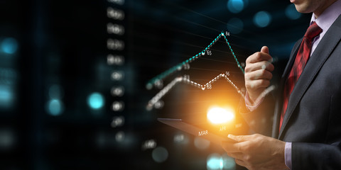 Connection technologies for business. Mixed media