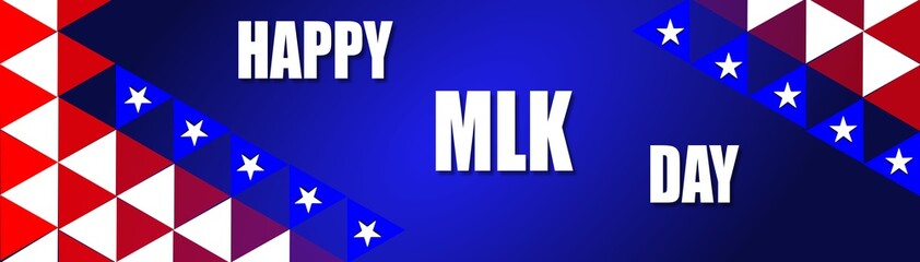 Obraz premium Martin Luther King Day illustration background 