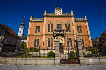 Fototapeta na wymiar Vladicanski Dvor (Bishops Palace)-Novi Sad, Serbia