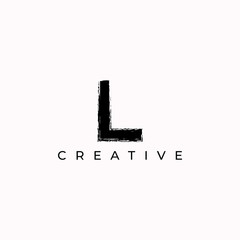 L creative letter logo design full vector eps for use any purpose 