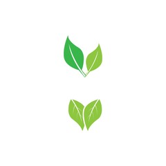 Fototapeta premium Vegan icon Vector Illustration design Logo