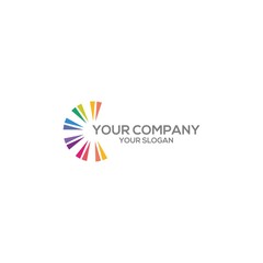 C Spark Logo Design Vector