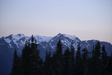 Fototapeta na wymiar mountains in winter