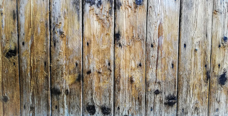 texture of old wood planks wall